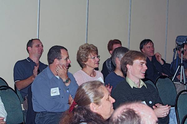 John Humm, Orme Appleford, David Holmes,  | DSTC Farewell Symposium, 28 July 2005  | 