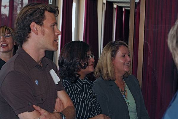 Doug Whitemore, Rohini Morely, Lisa-Maree Jones,  | DSTC Farewell Symposium, 28 July 2005  | 
