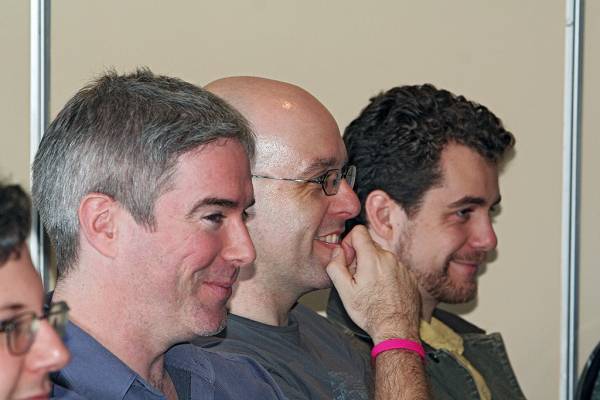 Ted McFadden, Tim Mansfield, Clinton Roy,  | DSTC Farewell Symposium, 28 July 2005  | 