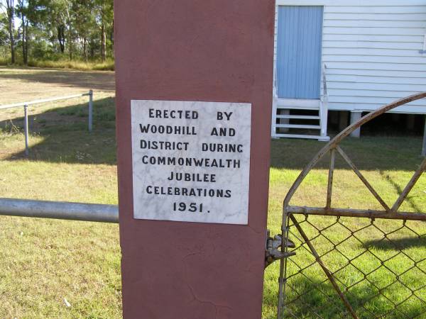 Woodhill War Memorial, Beaudesert  | 