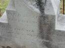 Friederike NEST (nee BAND),
born 28 Sept 1832 died 15 Oct 1891;
Alberton Cemetery, Gold Coast City