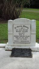 Mary Ellen ALLEY
d: 31 Jan 1943 aged 69
(wife of George Gorman ALLEY)
her parents
James HEALY
d: Cairns 27 Jan 1878 aged 38
buried Old Cairns Cemetery)
Bridget HILL
d: Toowoomba 3 Feb 1917 aged 77
buried Toowoomba Cemetery
Alley Family Graves, Gordonvale