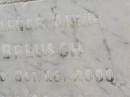 Annie Maud BREUSCH,
mother,
died 21 Feb 1950 aged 74 years 9 months;
Jens Poulsen BREUSCH,
father,
died 2 July 1946 aged 82 years 7 months;
David James BREUSCH,
died 15 Nov 1978 aged 62 years;
Ellenor Annie BREUSCH,
died 18 Oct 2000 aged 84 years;
Appletree Creek cemetery, Isis Shire