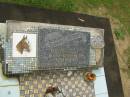 Mary Elizabeth RAINBOW,
daughter sister aunt,
died 1 April 1976 aged 45 years;
Appletree Creek cemetery, Isis Shire