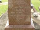 William Montague OAKES,
born 5 April 1859?,
died 26 Nov 1929?;
Diane Philippa OAKES,
born 30 Dec 1864,
died 24 Feb 1933;
Appletree Creek cemetery, Isis Shire
Appletree Creek cemetery, Isis Shire
