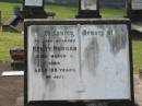 Henry MORGAN,
husband,
died 5 March 1934 aged 88 years;
Appletree Creek cemetery, Isis Shire