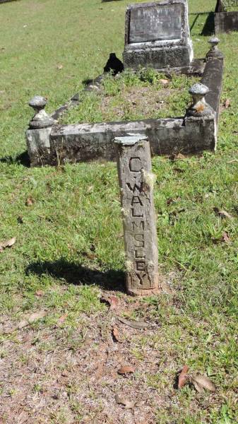 C WALMSLEY  |   | Atherton Pioneer Cemetery (Samuel Dansie Park)  |   |   | 
