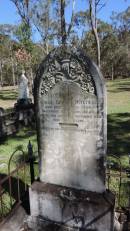 Thomas Gowdie McFETRIDGE
b: 26 Feb 1894, Ballymena co Antrim, Ireland
d: 29 Sep 1922 aged 28
erected by brother, wife and son
Atherton Pioneer Cemetery (Samuel Dansie Park)
