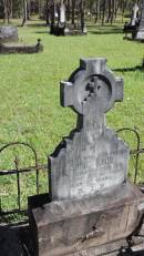 Annie KNOX
d: 12 Jun 1915 aged 57 at Tolga
Atherton Pioneer Cemetery (Samuel Dansie Park)