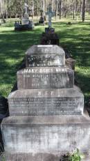 Mary Agnes HOWE
d: 15 May 1916 aged 58
Atherton Pioneer Cemetery (Samuel Dansie Park)