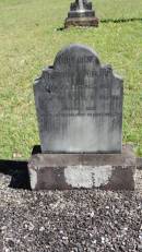Adelaide Florence WIELAND
d: 23 Oct 1915 aged 2y 6mo
Atherton Pioneer Cemetery (Samuel Dansie Park)