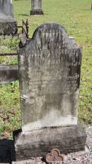 Clarence Roy WESTACOTT
of Nundah
d: 1 Jun 1910 aged 23
Atherton Pioneer Cemetery (Samuel Dansie Park)