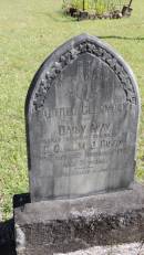 Alfred Clermont GIFFIN
d 5 Nov 1910 aged 5 weeks
Daisy May GIFFIN
d 5 Nov 1910 aged 5 weeks
children of C.C. and M.J. GIFFIN
Atherton Pioneer Cemetery (Samuel Dansie Park)