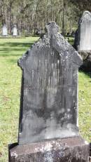 G.R. LLOYD
d: 20 Feb 1920 aged 57
Atherton Pioneer Cemetery (Samuel Dansie Park)