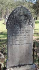 William Henry HOLT
d: 27 Nov 1924 aged 23
Atherton Pioneer Cemetery (Samuel Dansie Park)