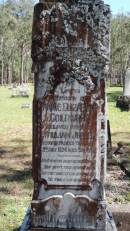 Annie Elizabeth COLTHURST
wife of William Jessop (COLTHURST)
d: 3 Jul 1924 aged 56
Mervyn Leslie JESSOP
b: 1894
d: 1930
William Alexander JESSOP
b: 1864 Essex
d: 1942?
Atherton Pioneer Cemetery (Samuel Dansie Park)