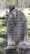 Lottie ELLIS
d: 13 Sep 1926 aged 68
wife of Thomas ELLIS
Thomas ELLIS
d: 7 Jan 1931 aged 79
Atherton Pioneer Cemetery (Samuel Dansie Park)