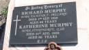 Richard MURPHY
b: Kilkenny, Ireland
d: 4 Sep 1929 aged 80
Katherine MURPHY
b: Stanthorpe, Qld
d: 21 Aug 1950 aged 86
Aubigny Catholic Cemetery, Jondaryan