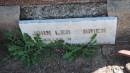 John Leo OBRIEN
killed in action
..ERMANY 1944
Aubigny Catholic Cemetery, Jondaryan