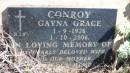 Gayna Grace CONROY
b: 1 Sep 1926
d: 1 Oct 2006
Aubigny Catholic Cemetery, Jondaryan