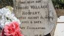 Esmond Wallace HOOPERT
d: 18 Aug 1930 aged 6 days
Aubigny St Johns Lutheran cemetery, Toowoomba Region
