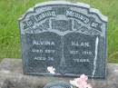 Alvina KLAN,
died 29 Oct 1919 aged 74 years;
Barney View Uniting cemetery, Beaudesert Shire