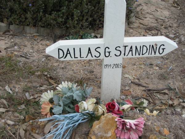 Dallas G STANDING  | B: 1914  | D: 2003  |   | Bethel Lutheran Cemetery, Logan Reserve (Logan City)  |   | 