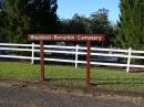 Blackbutt-Benarkin cemetery, South Burnett Region