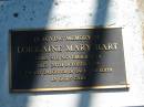 Lorraine Mary HART,
born 9 Nov 1944,
died 24 Oct 1934,
infant daughter of Jack & Edith;
Blackbutt-Benarkin cemetery, South Burnett Region