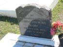 Darryl Raymond BADKE,
son brother,
died 10 Aug 1960 aged 19 years;
Blackbutt-Benarkin cemetery, South Burnett Region