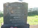 Jack Weinholt BECKETT,
husband father,
died 30 July 1959 aged 63 years;
Blackbutt-Benarkin cemetery, South Burnett Region