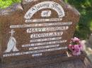 Mary Georgina (Georgie) DOUGLASS,
mother grandmother great-grandmother,
died 7 July 1990 aged 99 years 10 months;
Blackbutt-Benarkin cemetery, South Burnett Region