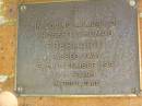 Robert Thomas EBERHARDT,
died 24 Dec 1991 aged 70 years;
Bribie Island Memorial Gardens, Caboolture Shire