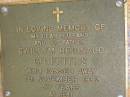 Gwillym Reginald GRIFFITHS,
husband father,
died 7 Nov 1993 aged 57 years;
Bribie Island Memorial Gardens, Caboolture Shire