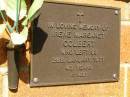 Irene Margaret COLBERT,
died 26 Jan 1971 aged 43 years;
Bribie Island Memorial Gardens, Caboolture Shire