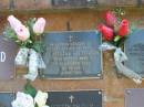 Ivy Myrtle PATTERSON,
wife mother,
died 16 Nov 1993 aged 89 years;
Bribie Island Memorial Gardens, Caboolture Shire