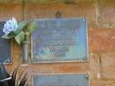 Joseph BROWN,
died 21 Jan 1991 aged 80 years;
Bribie Island Memorial Gardens, Caboolture Shire