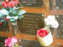 Gwendoline Iris WEATHERALL,
died 2 Feb 1995 aged 71 years;
Bribie Island Memorial Gardens, Caboolture Shire