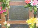 Morris Fuller WRIGLEY,
died 21 June 1990 aged 55 years;
Bribie Island Memorial Gardens, Caboolture Shire