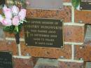 Dorothy DUNGWORTH,
died 23 Sept 2003 aged 72 years;
Bribie Island Memorial Gardens, Caboolture Shire