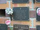 Robert Brown MCQUEEN,
died 15 Nov 1998 aged 97 years;
Bribie Island Memorial Gardens, Caboolture Shire