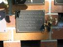 James Leslie BRADFORD,
died 10-7-86 aged 69 years,
loving wife & family;
Bribie Island Memorial Gardens, Caboolture Shire