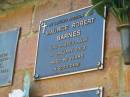 Maurice Robert BARNES,
died 10 Jan 2003 aged 86 years;
Bribie Island Memorial Gardens, Caboolture Shire