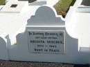 Augusta MISCHKE,
1875-1943,
mother;
Apostolic Church of Queensland, Brightview, Esk Shire