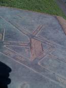 
North Quay Cemetery as surveyed 1858
