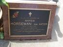 Anysia HORSEMAN, nee KATZER,
born 7 May 1952 died 12 Dec 2000;
Brookfield Cemetery, Brisbane