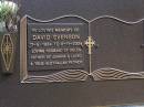 David SVENSON,
11-5-1924 - 6-11-2004,
husband of Helen,
father of Joanna & Lloyd;
Brookfield Cemetery, Brisbane