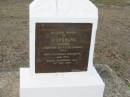 
Vicksburg (mascot)
B: Vicksburg, Mississippi Aug 1940
D: Southport, QLD, 8 Oct 1944

Camp Cable (memorial) Park, Beaudesert
