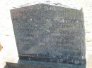 Sophia Luise NYDAM,
27 Dec 1937;
Neil Oswald Hansen NYDAM,
4 Jan 1944;
Canungra Cemetery, Beaudesert Shire