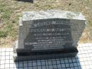 Norman H. WATTERSON,
died 1 July 1963 aged 64 years;
Ivy Maud WATTERSON, wife,
died 11 Sept 1982 aged 79 years;
Canungra Cemetery, Beaudesert Shire